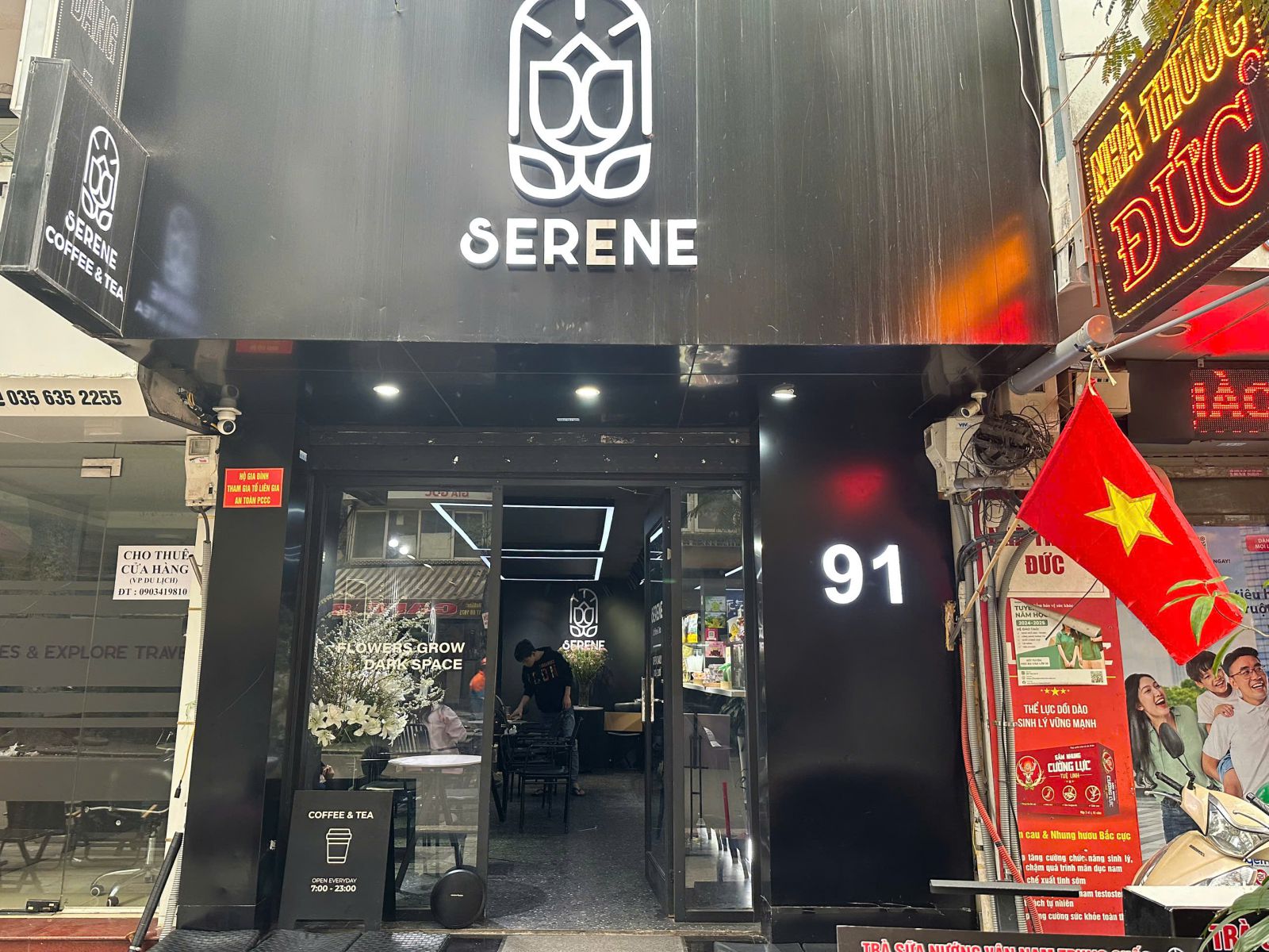 Đơn vị làm biển hiệu quán cà phê khu vực Mỹ Đình 