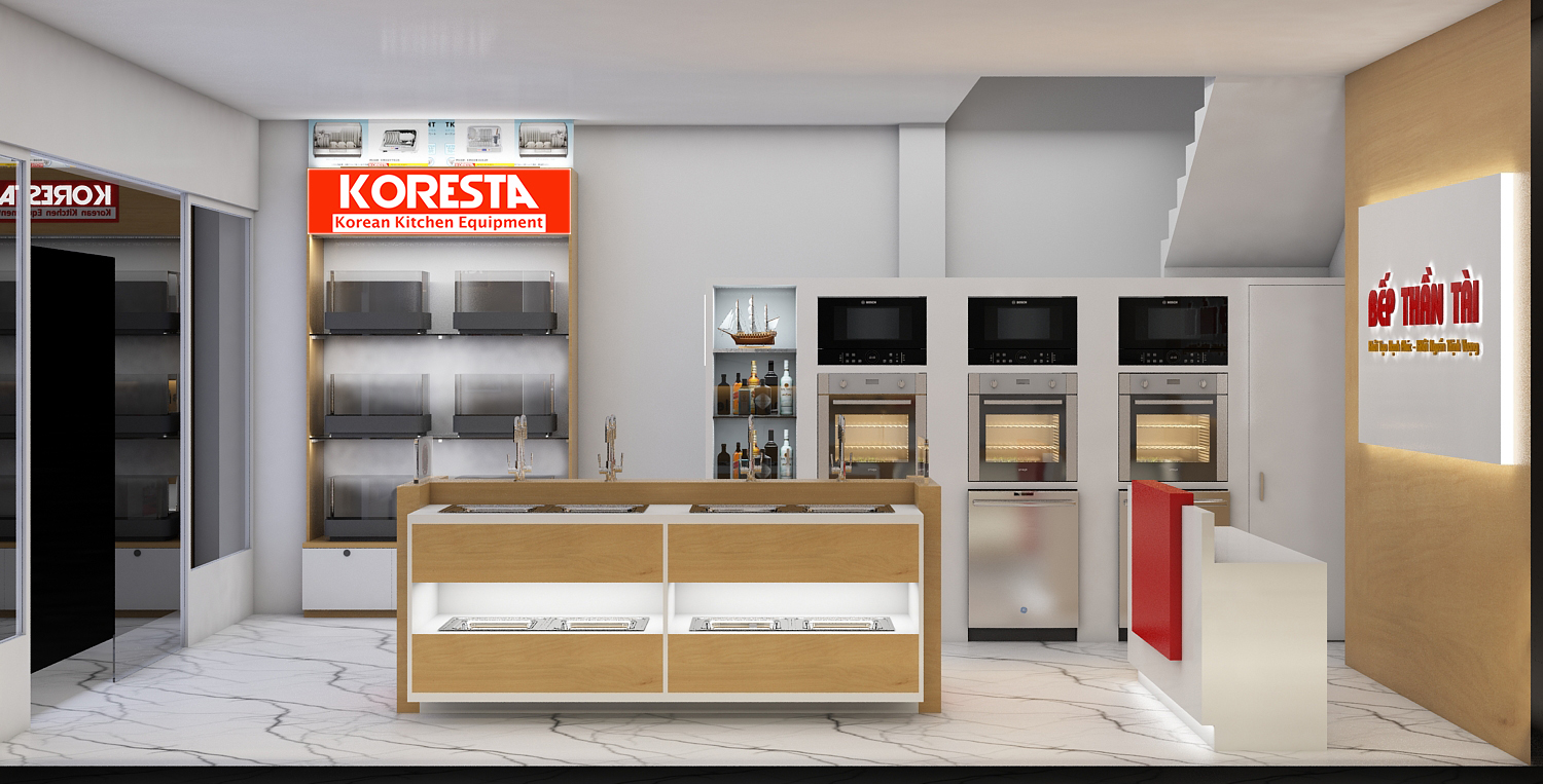 Làm biển hiệu và nội thất khu vực Phúc Diễn – Thượng Cát 