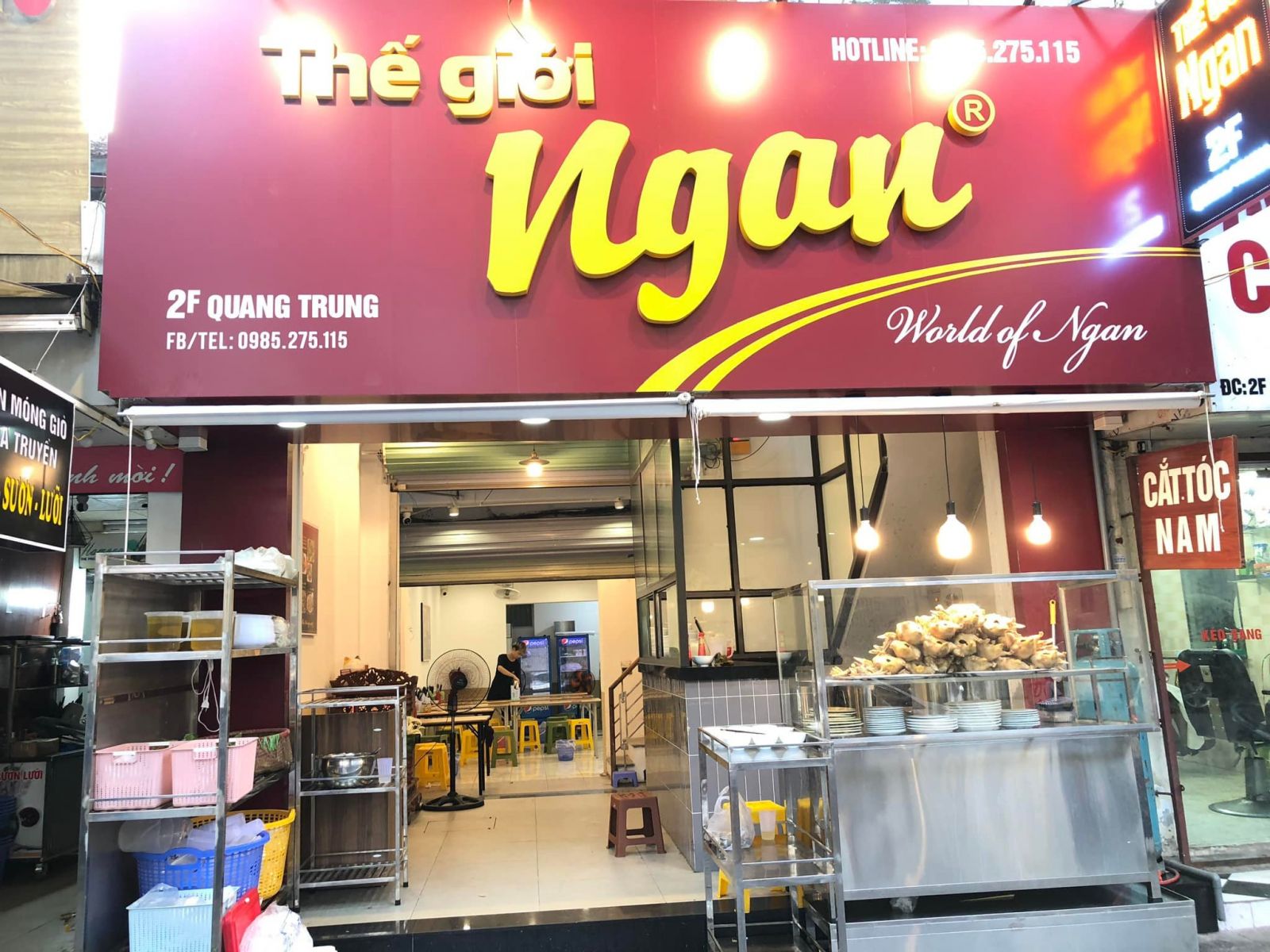 Làm biển hiệu quảng cáo cho nhà hàng, quán ăn tại Hai Bà Trưng 