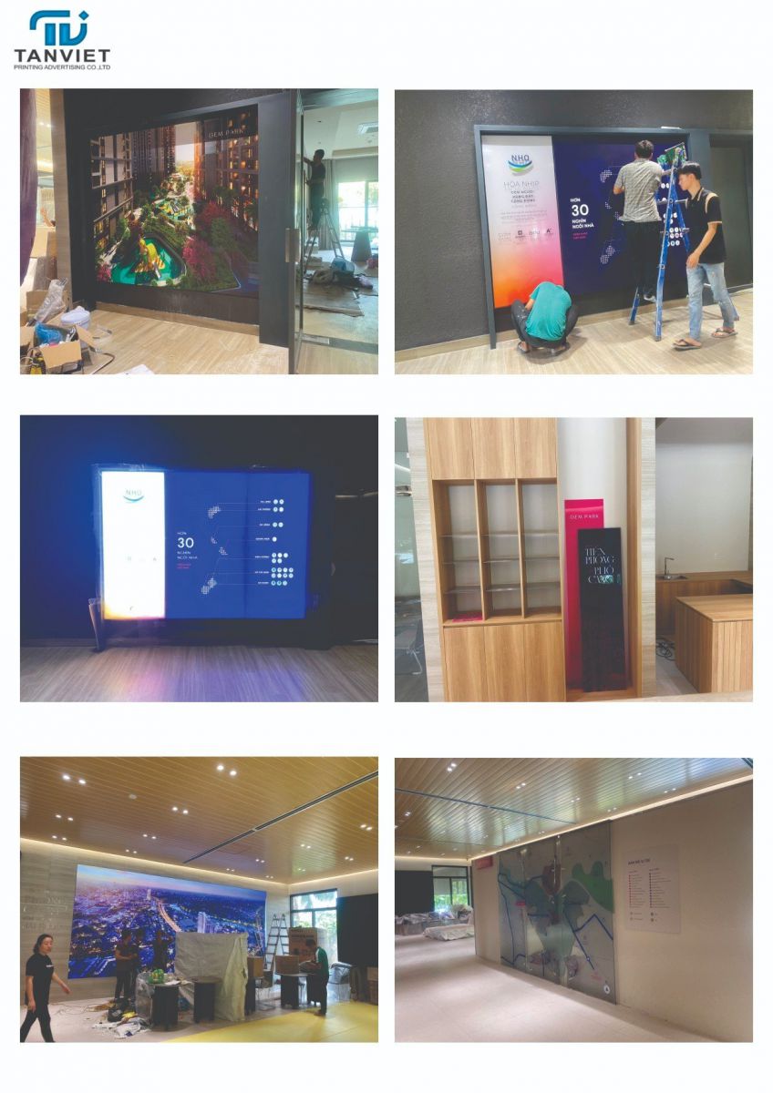 Nhà thầu bảng hiệu dự án chuyên nghiệp tại Hà Nội, TPHCM 